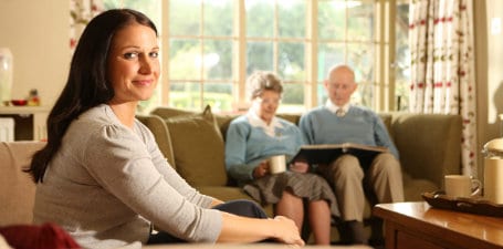 What do live-in carers do?